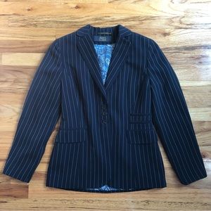Allen Black Striped Jacket
